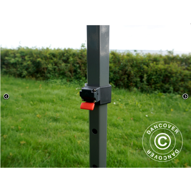 FleXtents PRO Steel 4x8m "Peaked" Latte