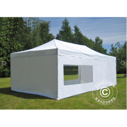 FleXtents PRO Steel 4x8m "Flamsker" inkl 6st sidor