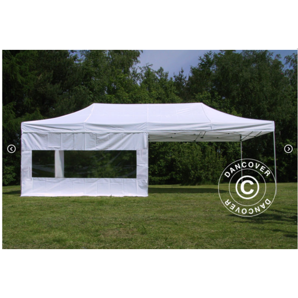 FleXtents PRO Steel 4x8m "Flamsker" inkl 6st sidor