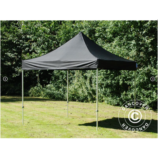 FleXtents  PRO Steel 3x3m inkl 4st dekorativa gardiner