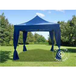 FleXtents  PRO Steel 3x3m inkl 4st dekorativa gardiner