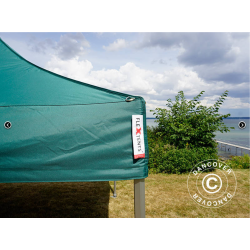 FleXtents  PRO Steel 3x3m inkl 4st dekorativa gardiner