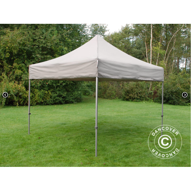 FleXtents  PRO Steel 3x3m inkl 4st dekorativa gardiner