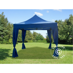 FleXtents  PRO Steel 3x3m inkl 4st dekorativa gardiner