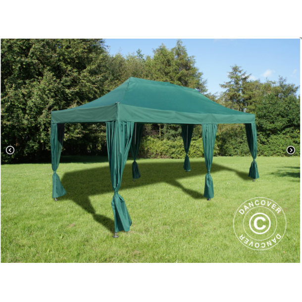 FleXtents  PRO Steel 3x6m inkl 6st dekorativa gardiner