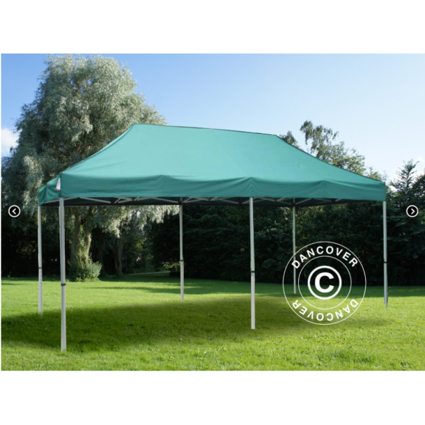 FleXtents  PRO Steel 3x6m inkl 6st dekorativa gardiner