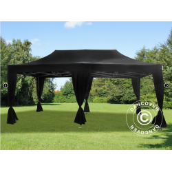 FleXtents  PRO Steel 3x6m inkl 6st dekorativa gardiner