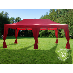 FleXtents  PRO Steel 3x6m inkl 6st dekorativa gardiner