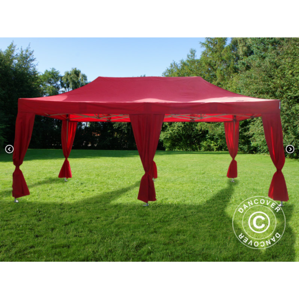 FleXtents  PRO Steel 3x6m inkl 6st dekorativa gardiner