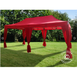 FleXtents  PRO Steel 3x6m inkl 6st dekorativa gardiner