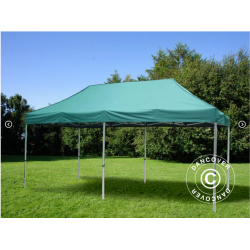 FleXtents  PRO Steel 3x6m inkl 6st dekorativa gardiner
