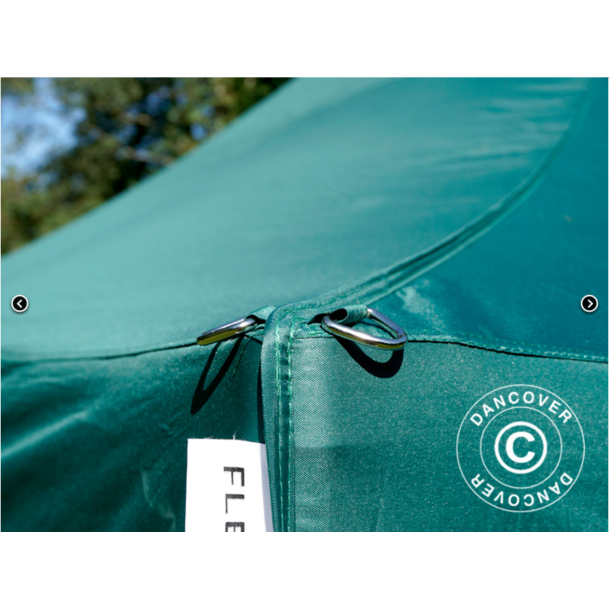 FleXtents  PRO Steel 3x6m inkl 6st dekorativa gardiner