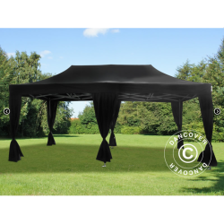 FleXtents  PRO Steel 3x6m inkl 6st dekorativa gardiner