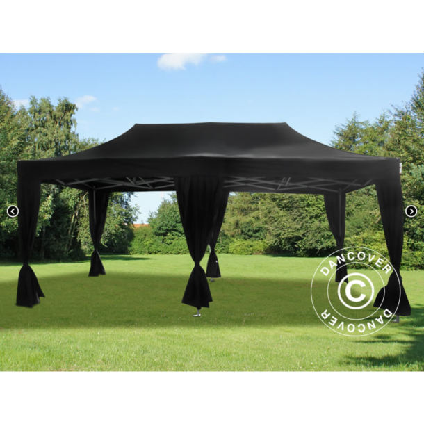 FleXtents  PRO Steel 3x6m inkl 6st dekorativa gardiner