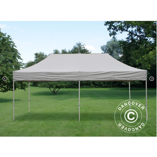 FleXtents  PRO Steel 3x6m inkl 6st dekorativa gardiner