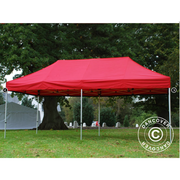 FleXtents  PRO Steel 3x6m inkl 6st dekorativa gardiner