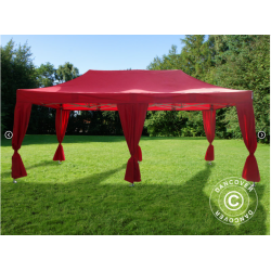 FleXtents  PRO Steel 3x6m inkl 6st dekorativa gardiner