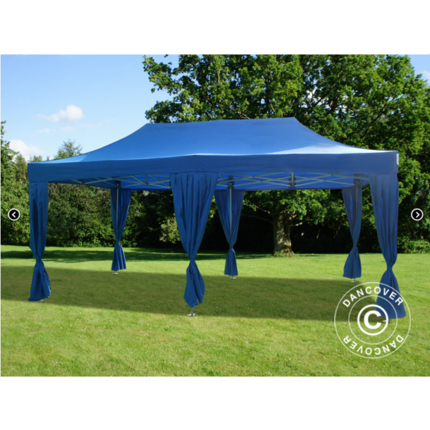 FleXtents  PRO Steel 3x6m inkl 6st dekorativa gardiner