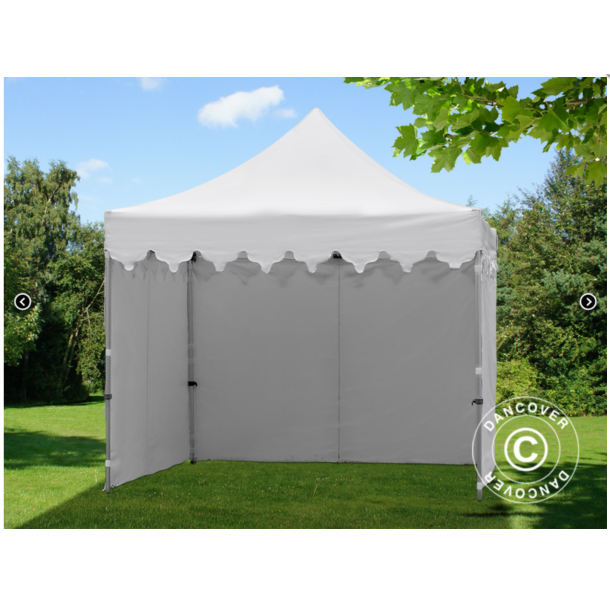 FleXtents PRO Steel 3x3m "Morocco" inkl 4st sidor