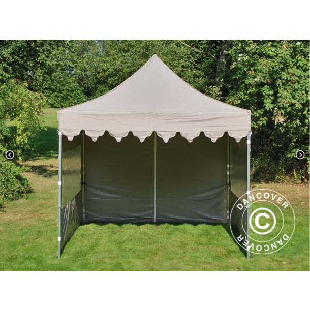 FleXtents PRO Steel 3x3m "Morocco" inkl 4st sidor