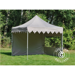 FleXtents PRO Steel 3x3m "Morocco" inkl 4st sidor