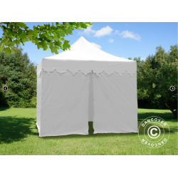 FleXtents PRO Steel 3x3m "Morocco" inkl 4st sidor