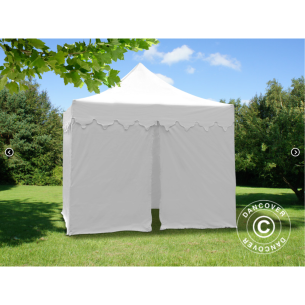 FleXtents PRO Steel 3x3m "Morocco" inkl 4st sidor