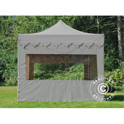 FleXtents PRO Steel 3x3m "Morocco" inkl 4st sidor