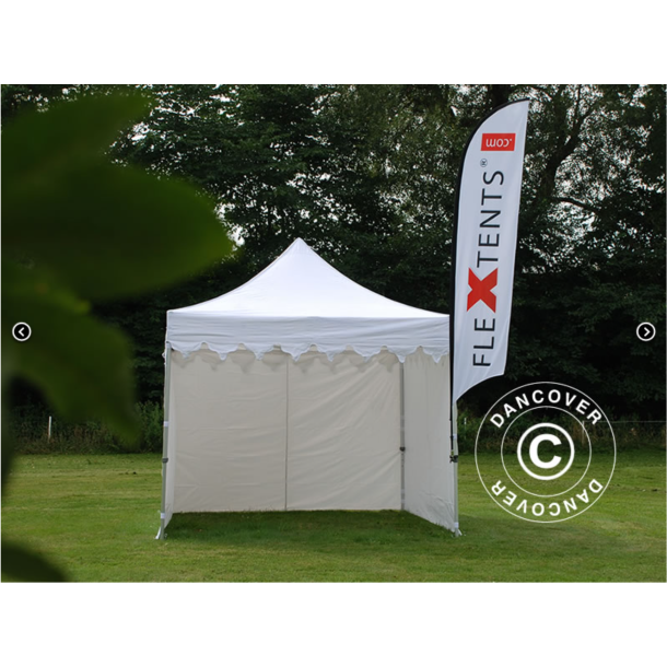 FleXtents PRO Steel 3x3m "Morocco" inkl 4st sidor
