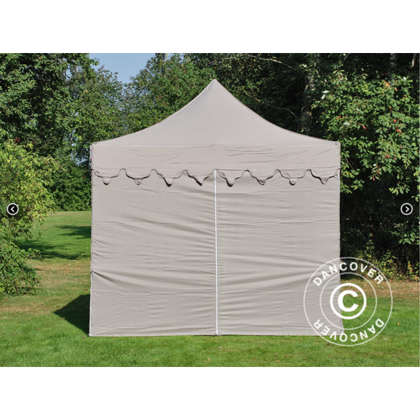 FleXtents PRO Steel 3x3m "Morocco" inkl 4st sidor