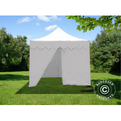 FleXtents PRO Steel 3x3m "Morocco" inkl 4st sidor