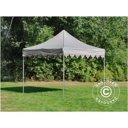 FleXtents PRO Steel 3x3m "Morocco" inkl 4st sidor