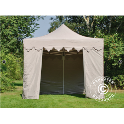 FleXtents PRO Steel 3x3m "Morocco" inkl 4st sidor