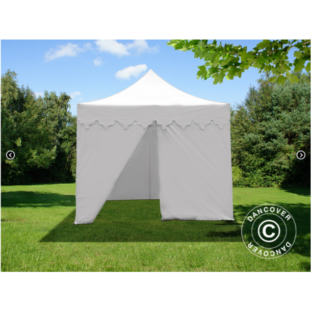 FleXtents PRO Steel 3x3m "Morocco" inkl 4st sidor