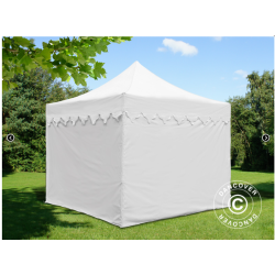 FleXtents PRO Steel 3x3m "Morocco" inkl 4st sidor