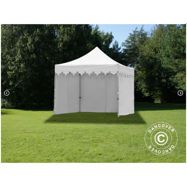 FleXtents PRO Steel 3x3m "Morocco" inkl 4st sidor