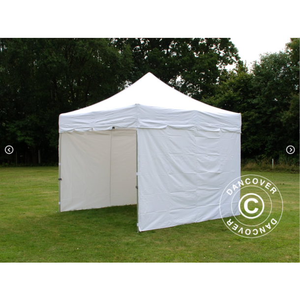 FleXtents PRO Steel 3x3m "Peaked" inkl 4st sidor