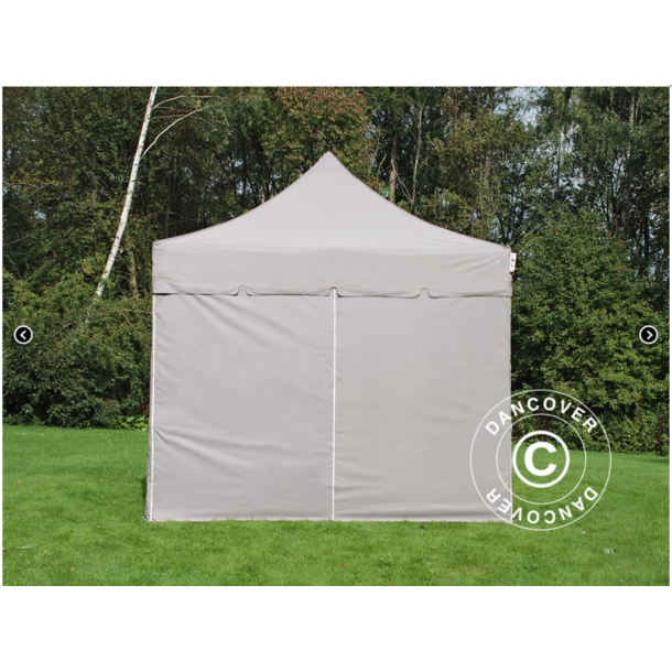 FleXtents PRO Steel 3x3m "Peaked" inkl 4st sidor