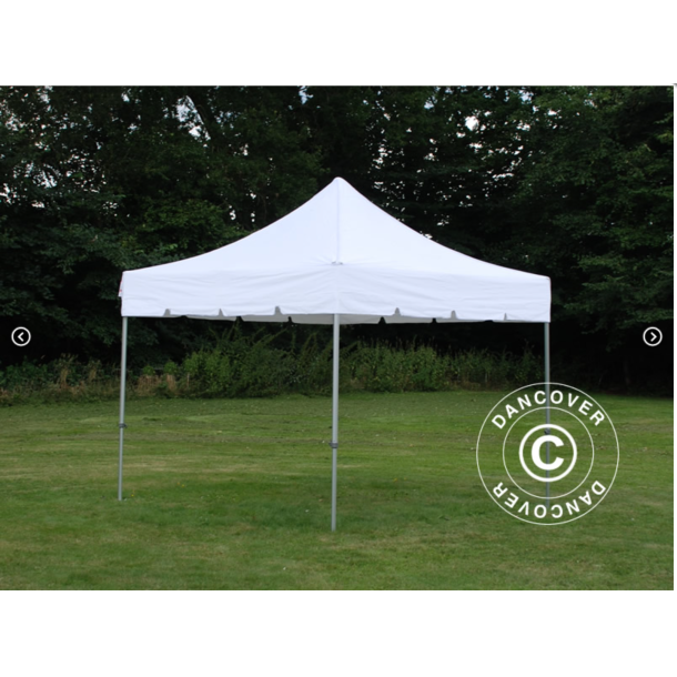 FleXtents PRO Steel 3x3m "Peaked" inkl 4st sidor