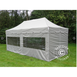 FleXtents PRO Steel 3x6m "Peaked" inkl 6st sidor