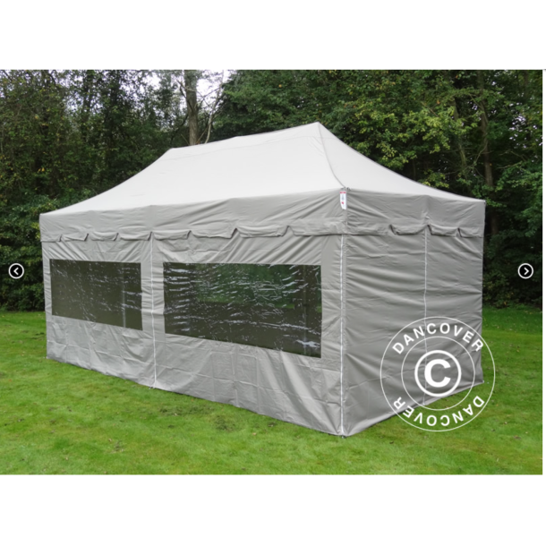 FleXtents PRO Steel 3x6m "Peaked" inkl 6st sidor