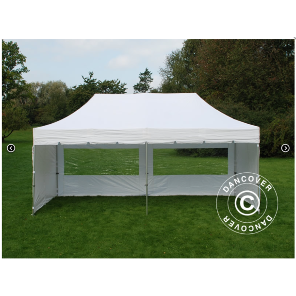 FleXtents PRO Steel 3x6m "Peaked" inkl 6st sidor