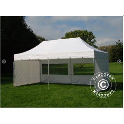 FleXtents PRO Steel 3x6m "Peaked" inkl 6st sidor