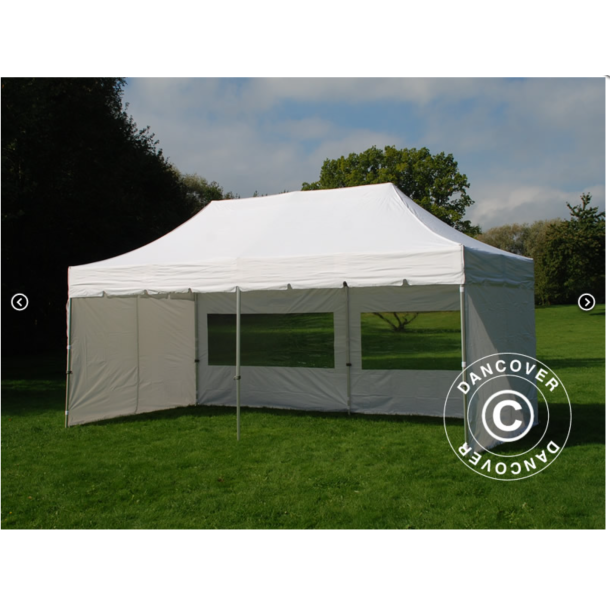 FleXtents PRO Steel 3x6m "Peaked" inkl 6st sidor