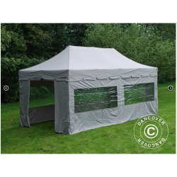 FleXtents PRO Steel 3x6m "Peaked" inkl 6st sidor