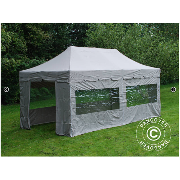 FleXtents PRO Steel 3x6m "Peaked" inkl 6st sidor
