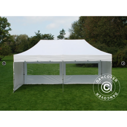 FleXtents PRO Steel 3x6m "Peaked" inkl 6st sidor