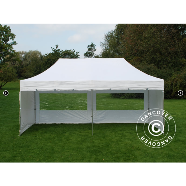 FleXtents PRO Steel 3x6m "Peaked" inkl 6st sidor