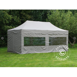FleXtents PRO Steel 3x6m "Peaked" inkl 6st sidor