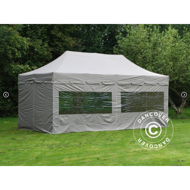FleXtents PRO Steel 3x6m "Peaked" inkl 6st sidor